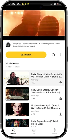 Etapa 4: Baixe o vídeo ou música