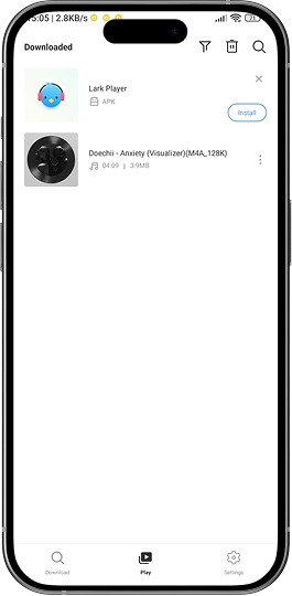 Gerenciador de download básico - Snaptube apk