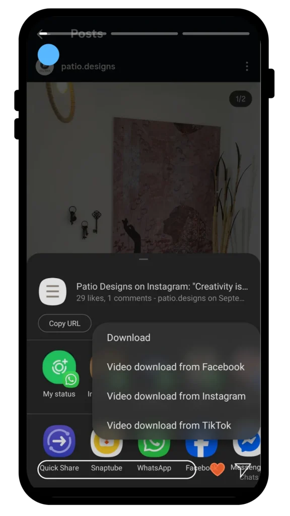 Como baixar fotos do Instagram 3